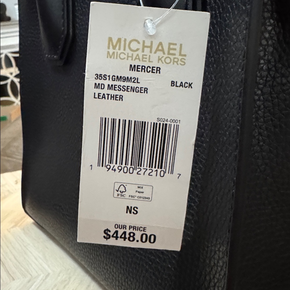 Michael Kors Black Satchel Bag - Picture 9 of 9